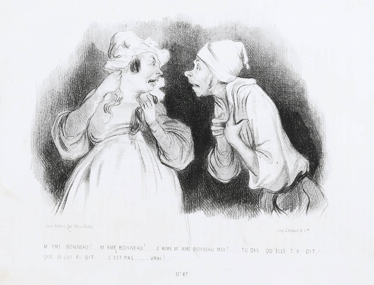 Scenki z życia Paryża, ok. 1840